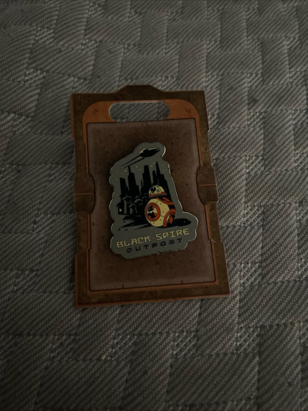 2025 Disney Parks Star Wars Galaxy's Edge Black Spire Outpost BB-8 Disney Pin